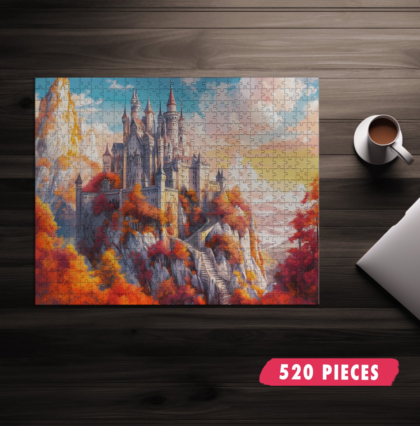 Autumn Ivory Palace Jigsaw Puzzle