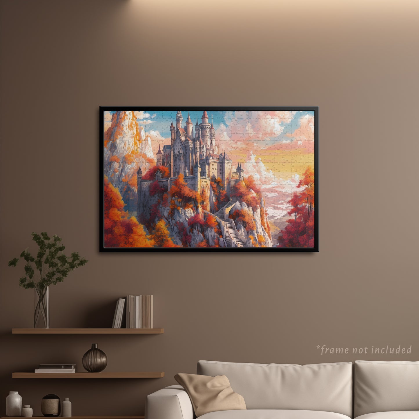 Autumn Ivory Palace Jigsaw Puzzle
