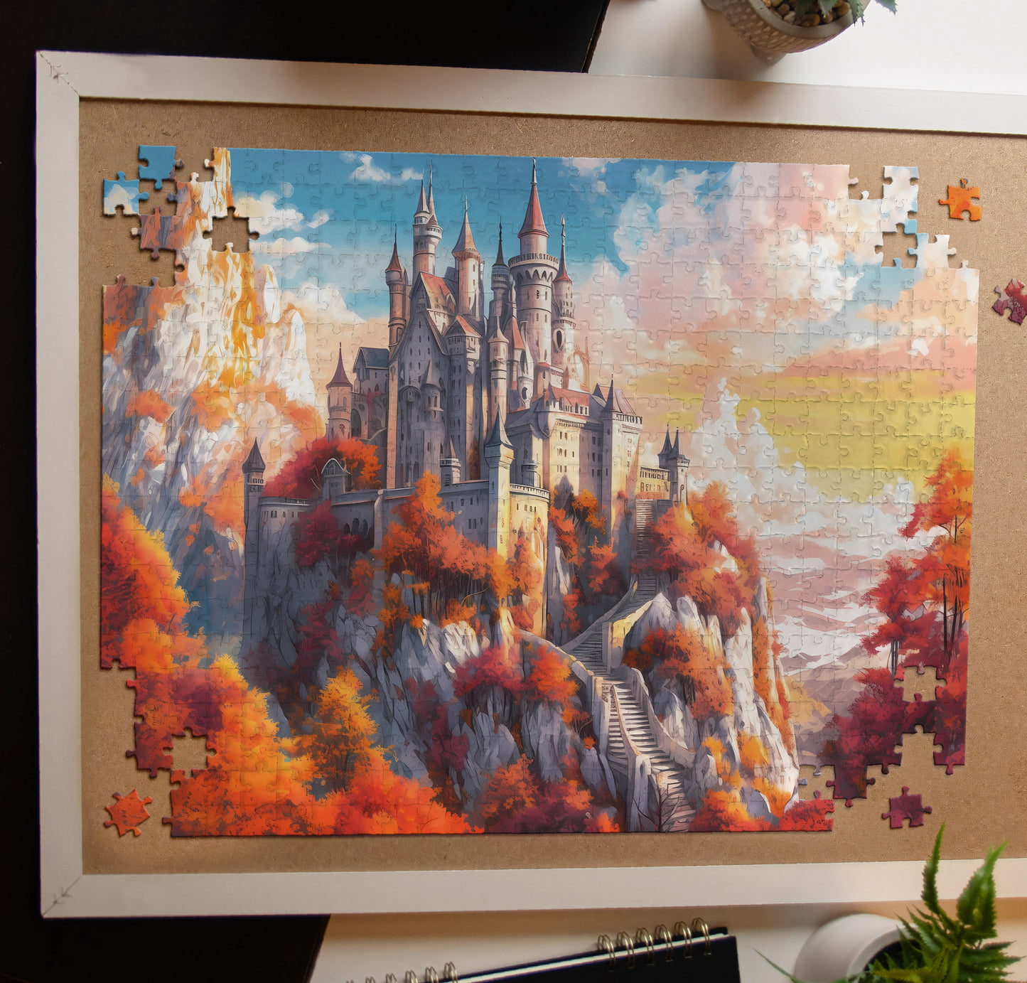 Autumn Ivory Palace Jigsaw Puzzle