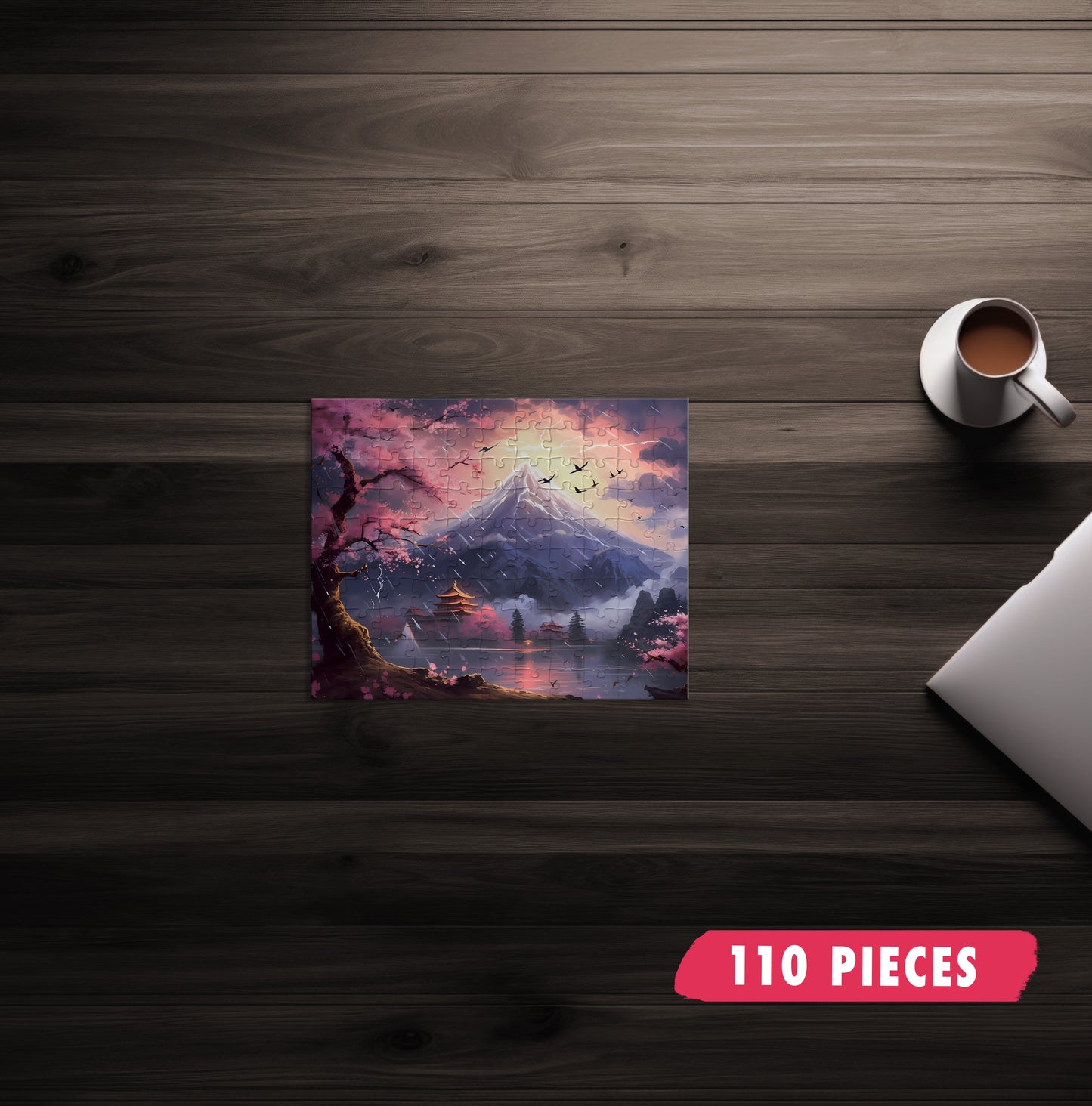 Lightning Mountain Jigsaw Puzzle
