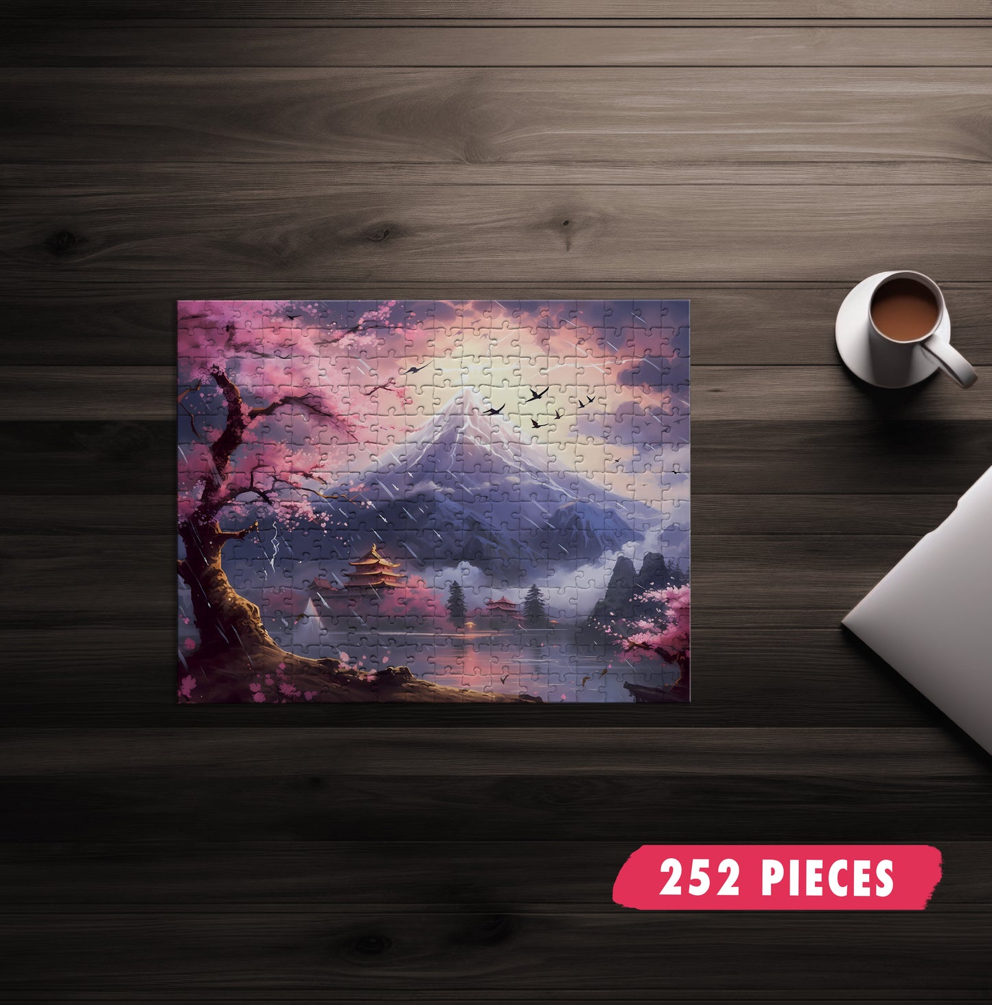 Lightning Mountain Jigsaw Puzzle