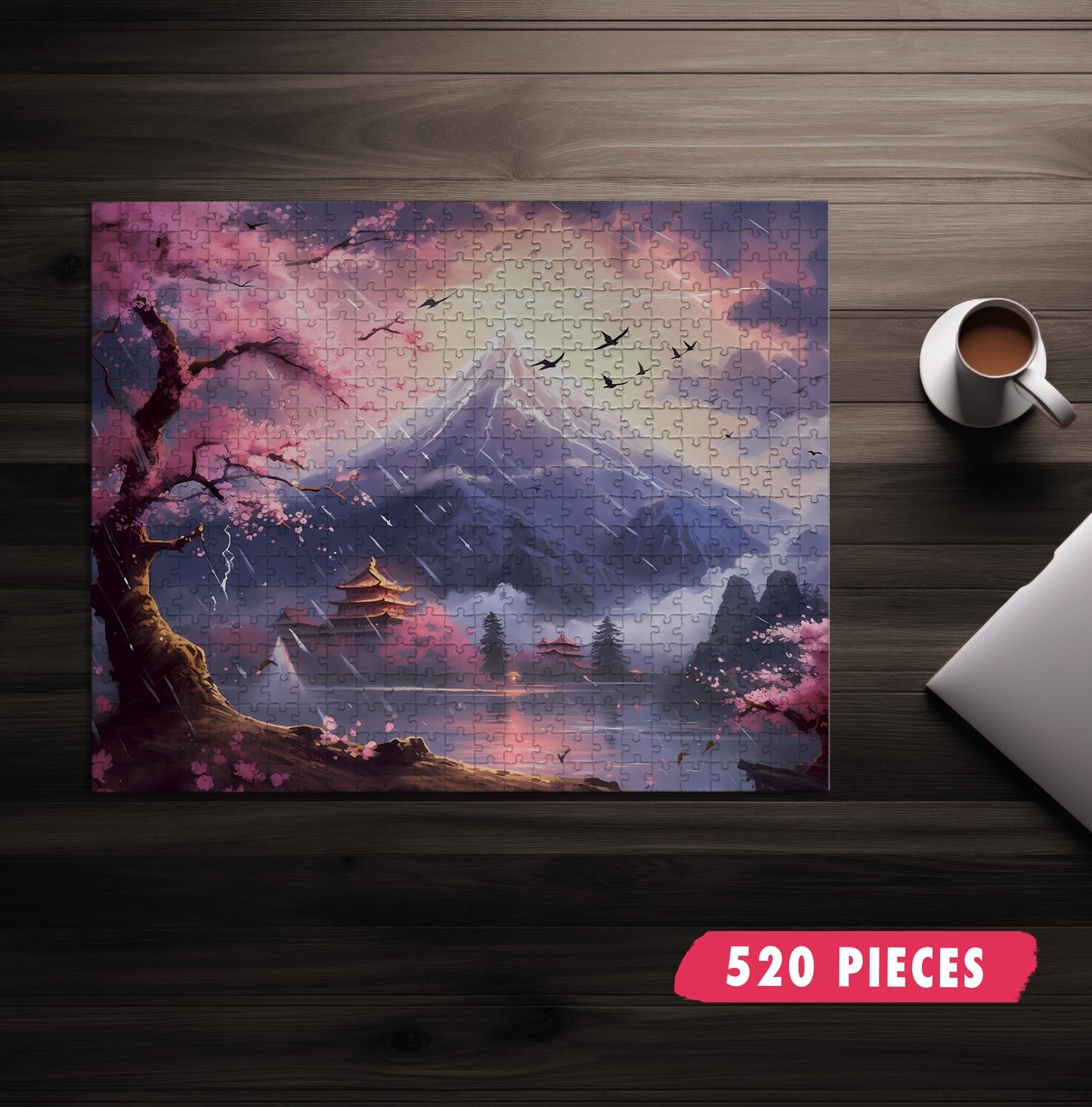 Lightning Mountain Jigsaw Puzzle
