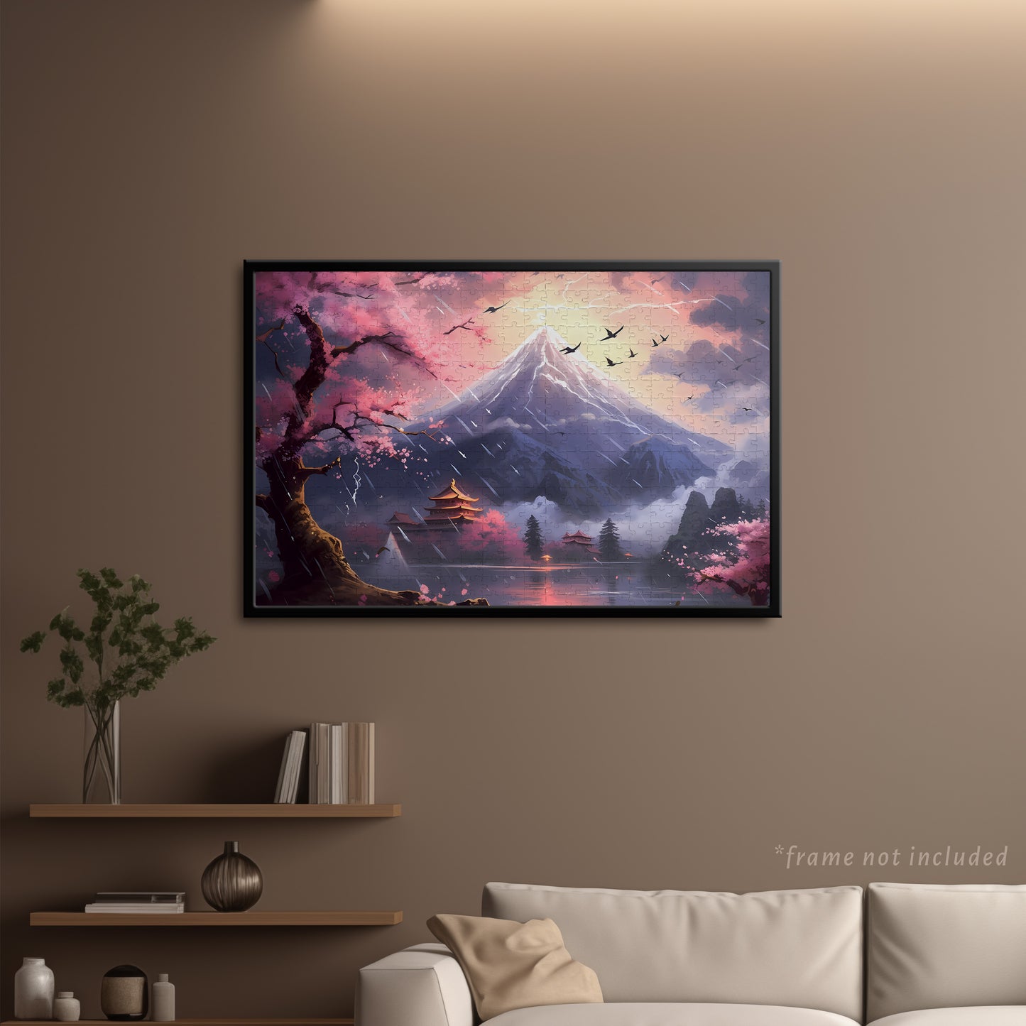 Lightning Mountain Jigsaw Puzzle