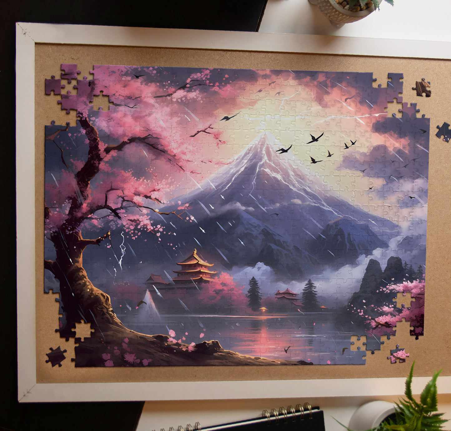 Lightning Mountain Jigsaw Puzzle