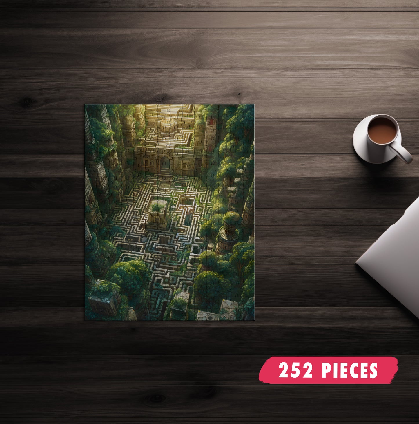 Jungle Maze Jigsaw Puzzle