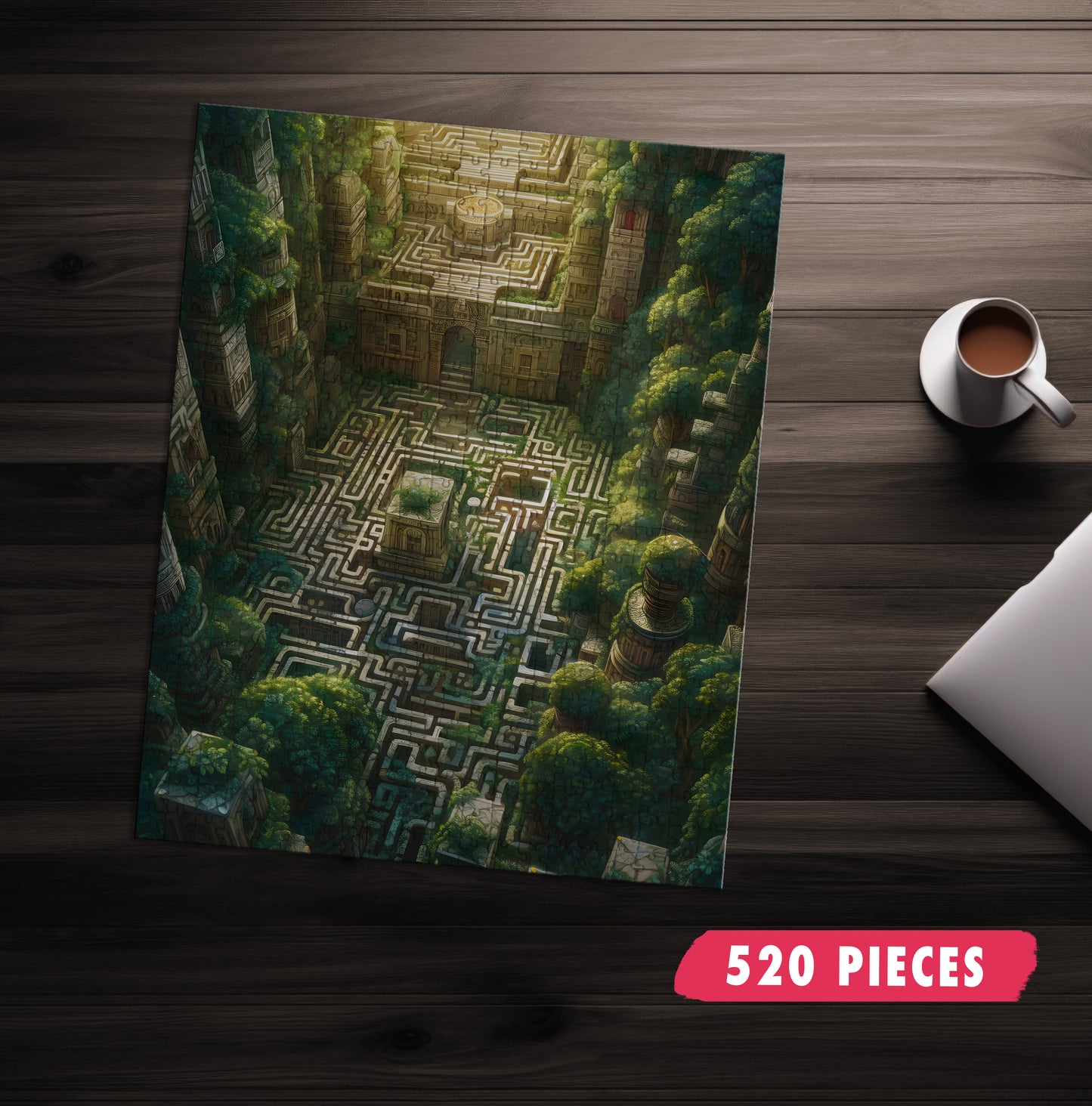 Jungle Maze Jigsaw Puzzle