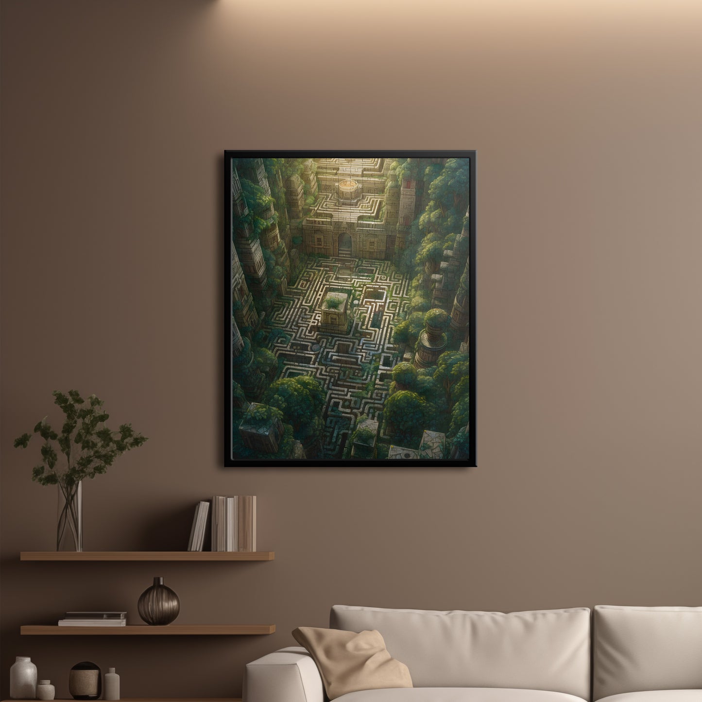 Jungle Maze Jigsaw Puzzle