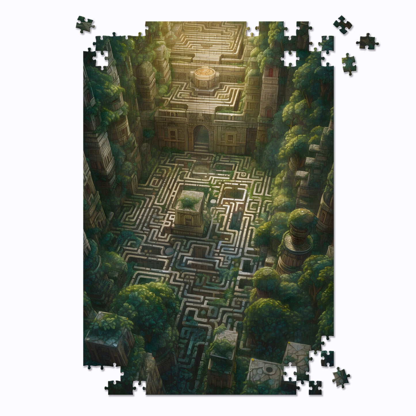 Jungle Maze Jigsaw Puzzle