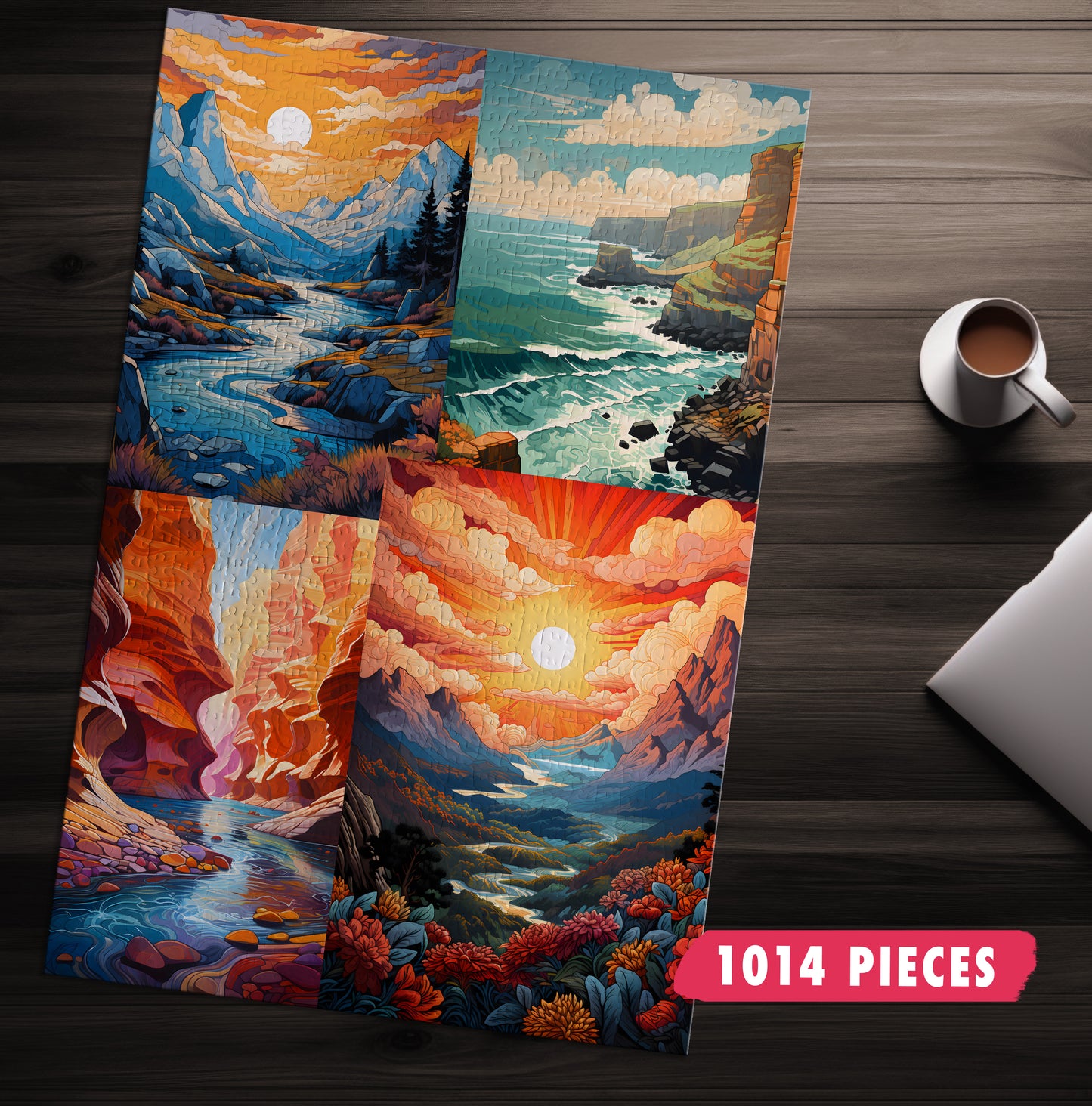 Landscape Mashup Jigsaw Puzzle