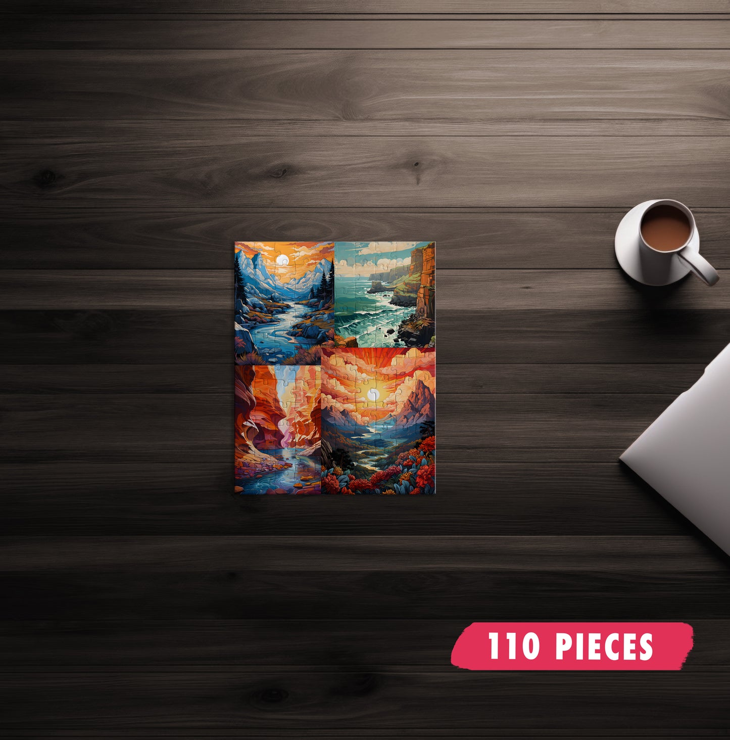 Landscape Mashup Jigsaw Puzzle