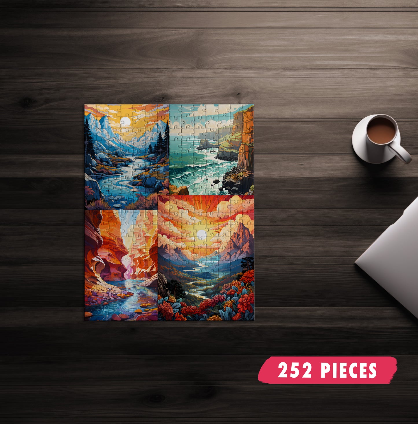 Landscape Mashup Jigsaw Puzzle