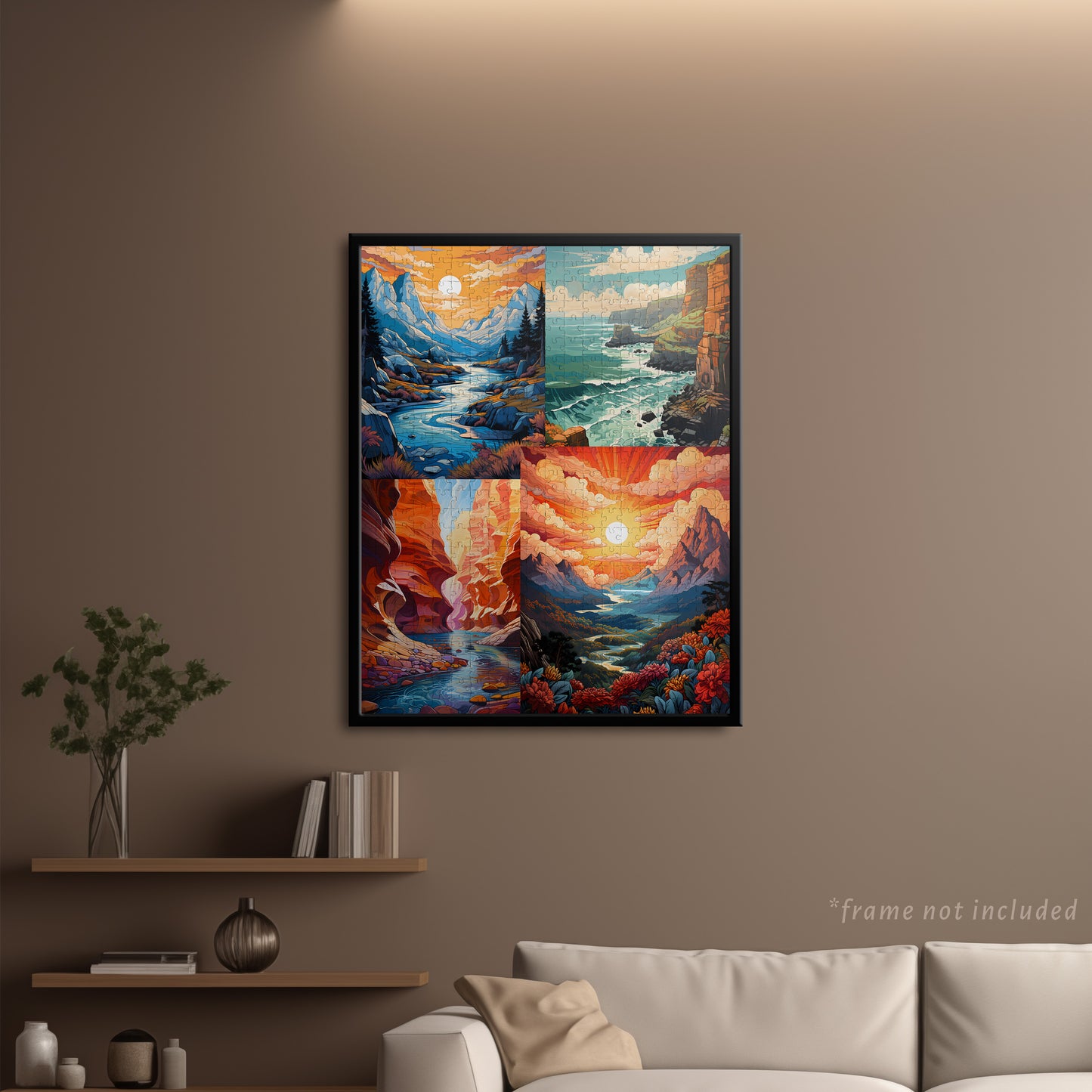 Landscape Mashup Jigsaw Puzzle