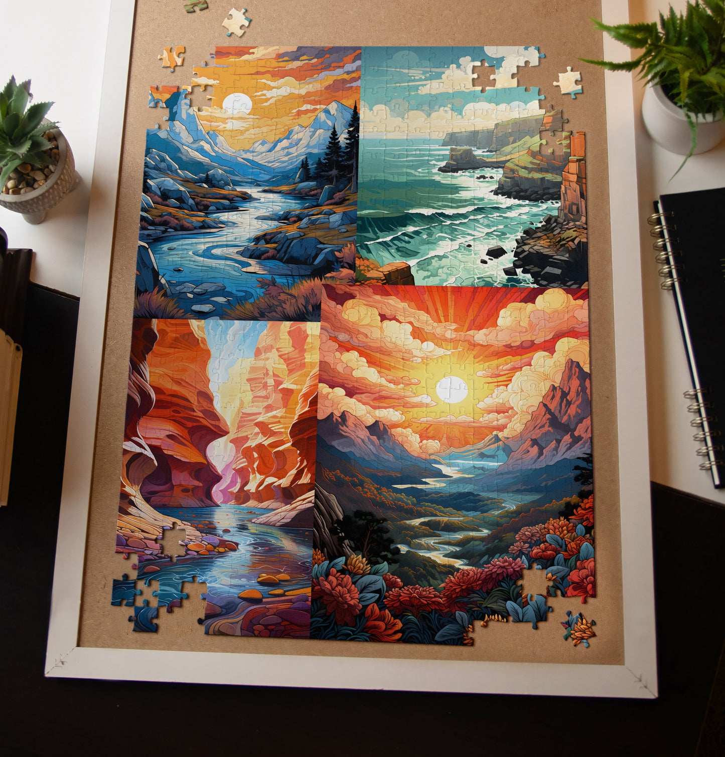 Landscape Mashup Jigsaw Puzzle
