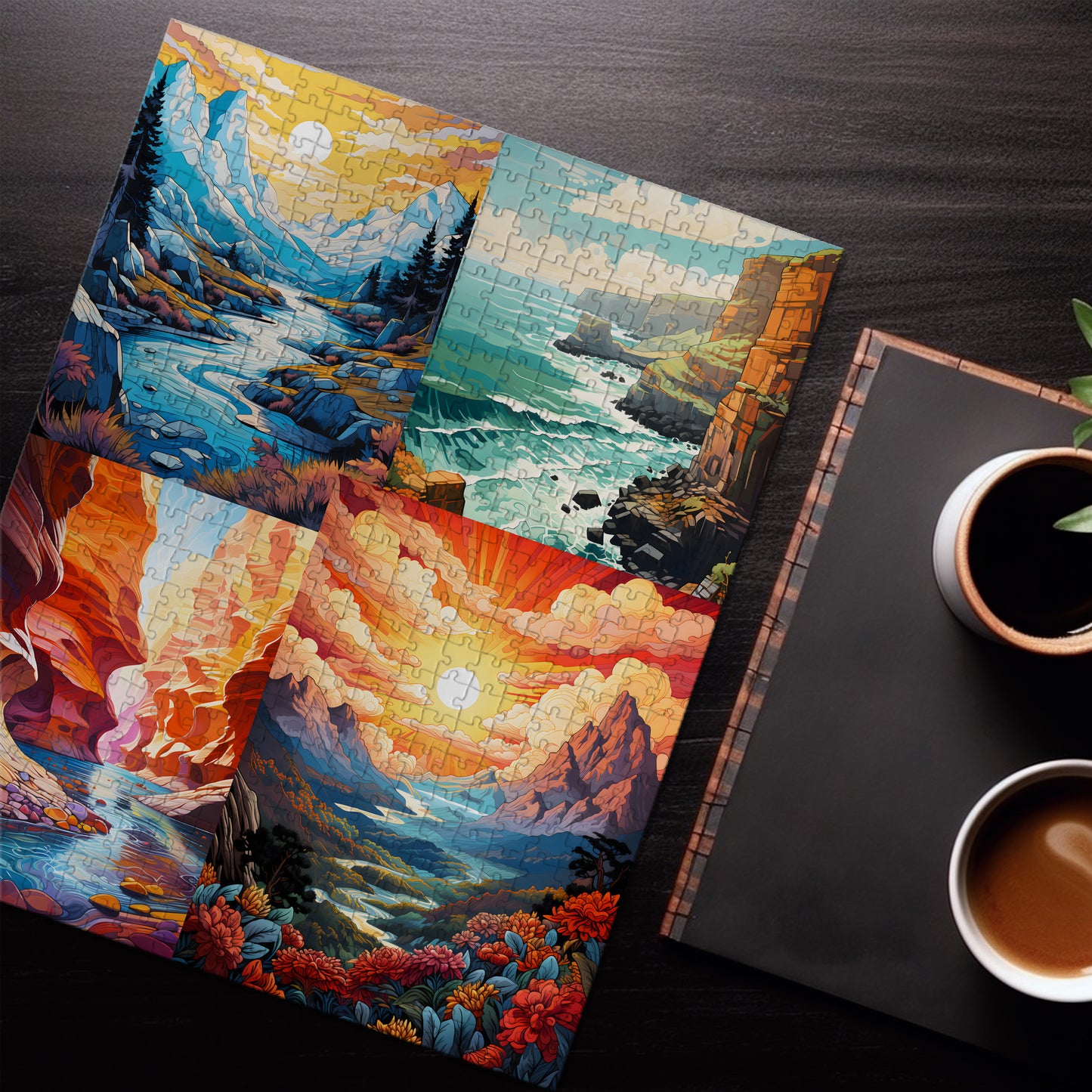 Landscape Mashup Jigsaw Puzzle