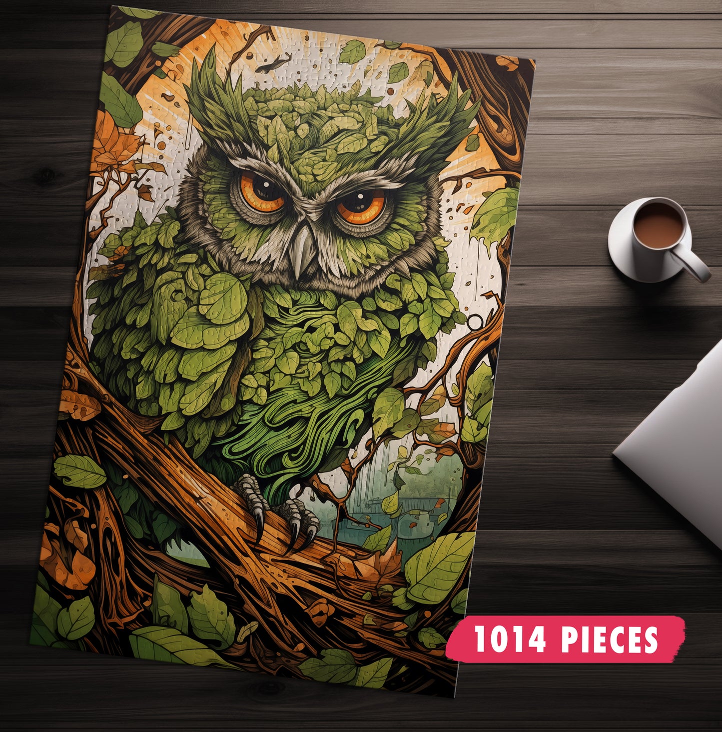 Earths Owl Jigsaw Puzzle
