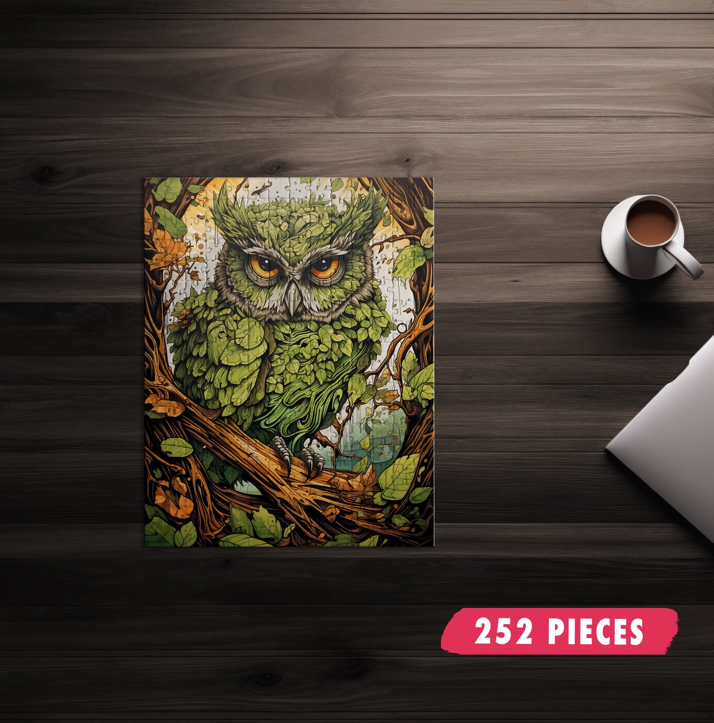 Earths Owl Jigsaw Puzzle