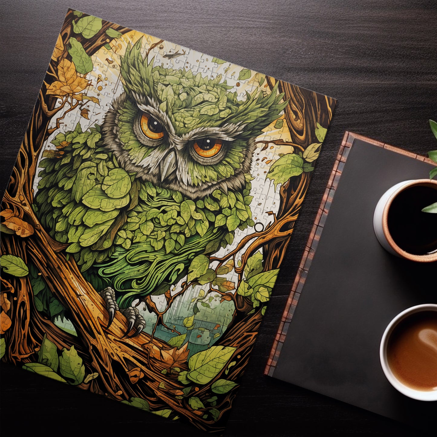 Earths Owl Jigsaw Puzzle