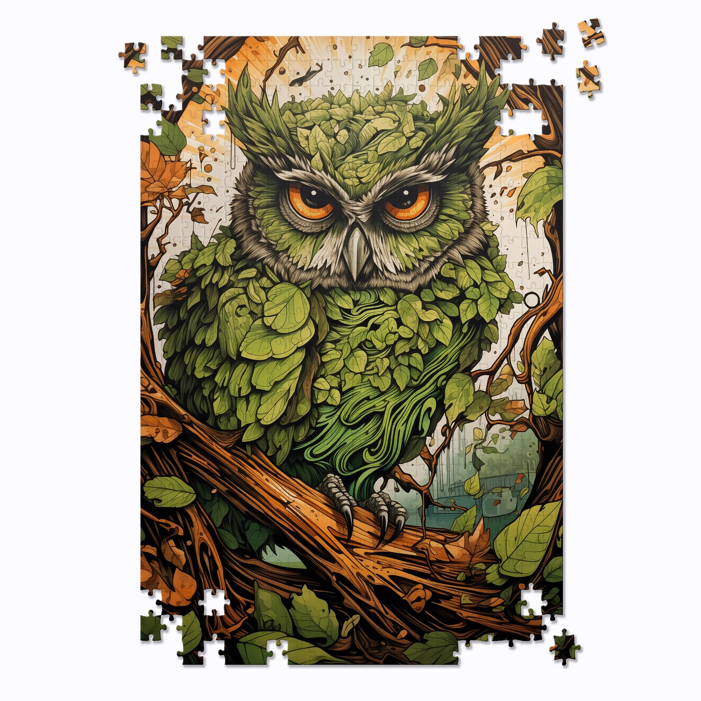 Earths Owl Jigsaw Puzzle