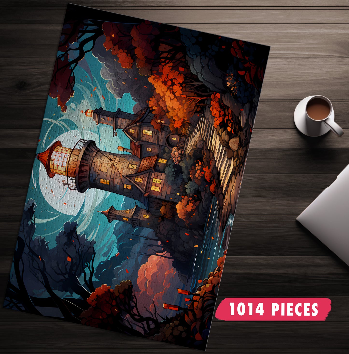Fantasy Medieval Castle Jigsaw Puzzle