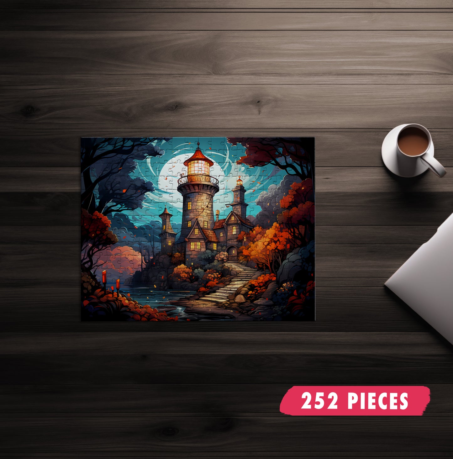 Fantasy Medieval Castle Jigsaw Puzzle