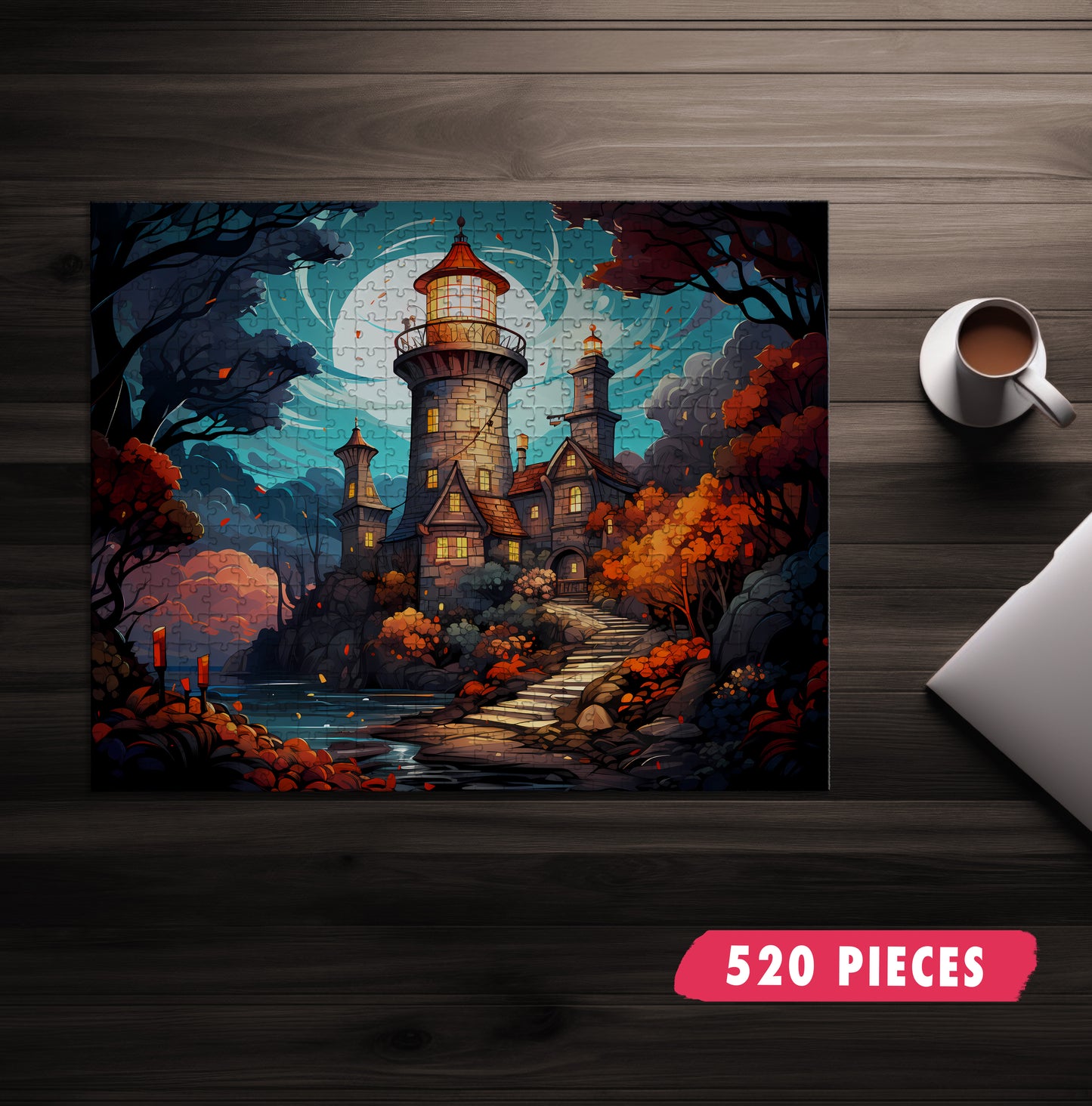 Fantasy Medieval Castle Jigsaw Puzzle