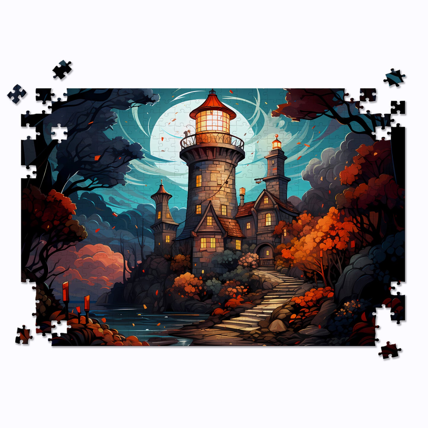 Fantasy Medieval Castle Jigsaw Puzzle