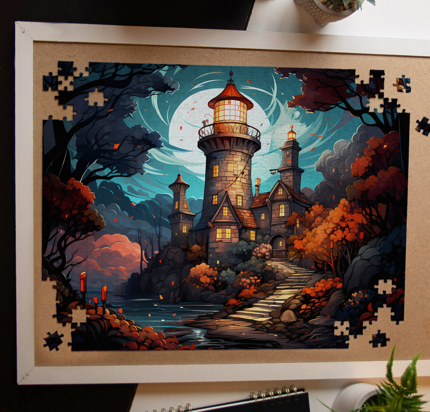 Fantasy Medieval Castle Jigsaw Puzzle