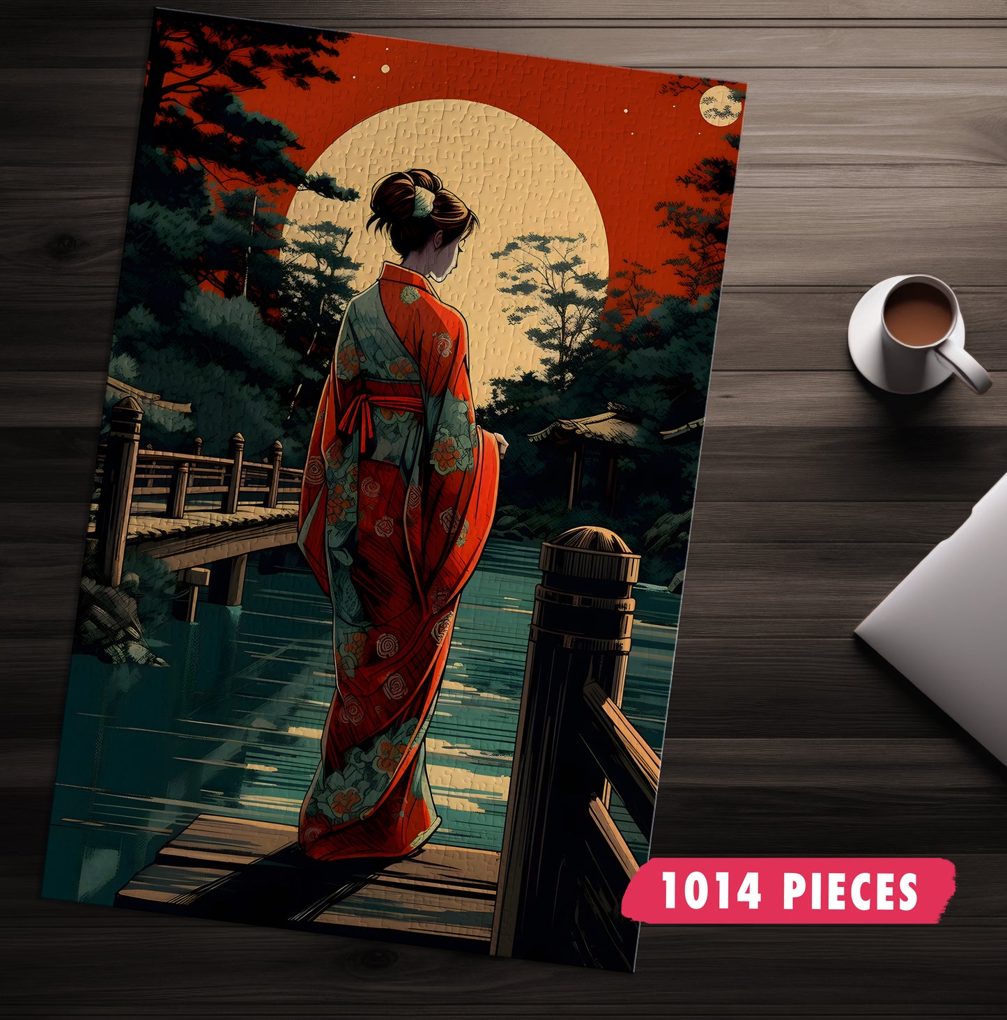 Tranquil Moon Tarot Card Jigsaw Puzzle