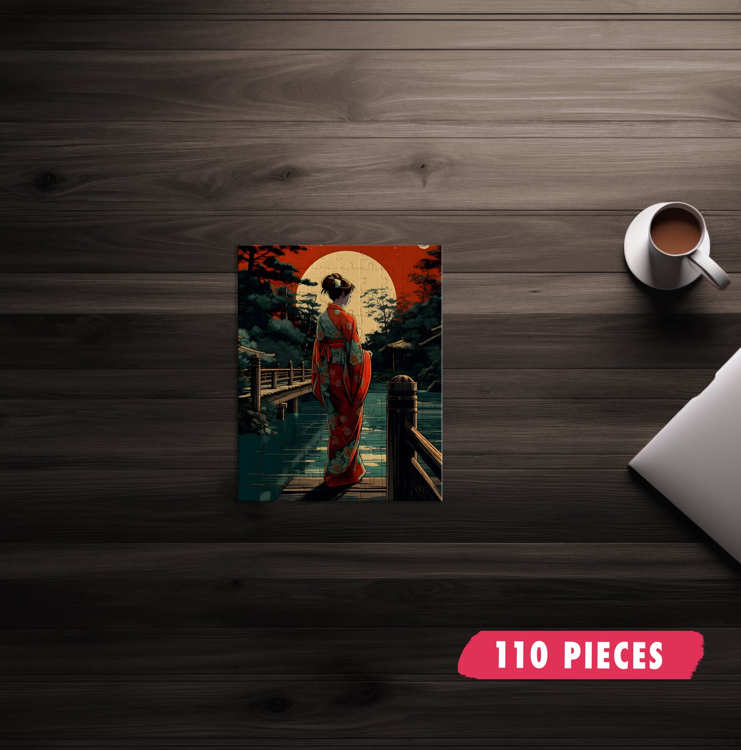 Tranquil Moon Tarot Card Jigsaw Puzzle