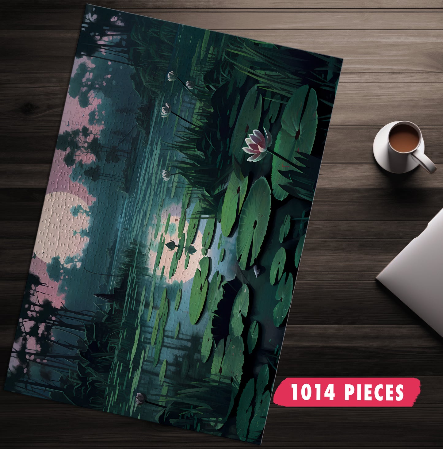 Moonlit Swamp Jigsaw Puzzle