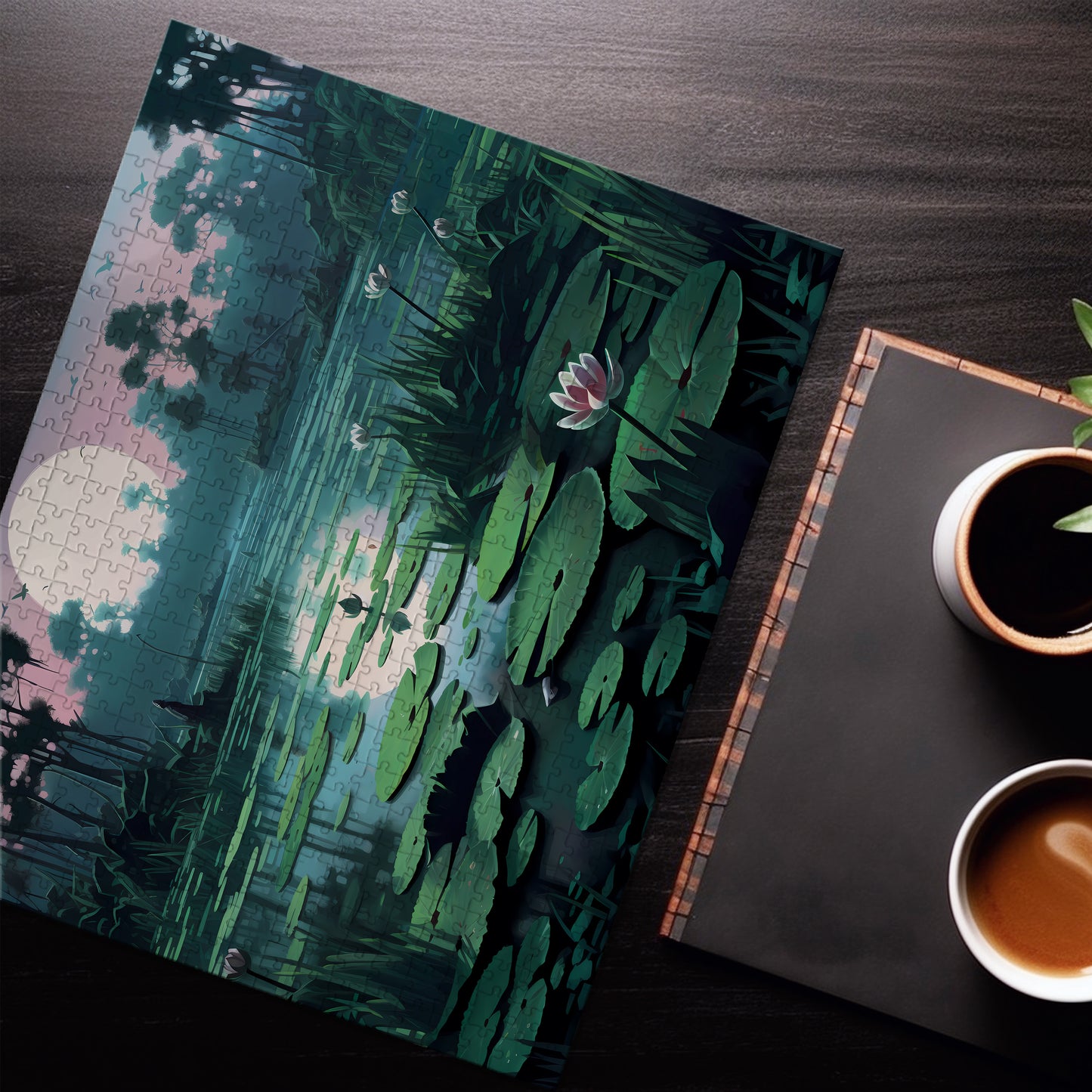 Moonlit Swamp Jigsaw Puzzle