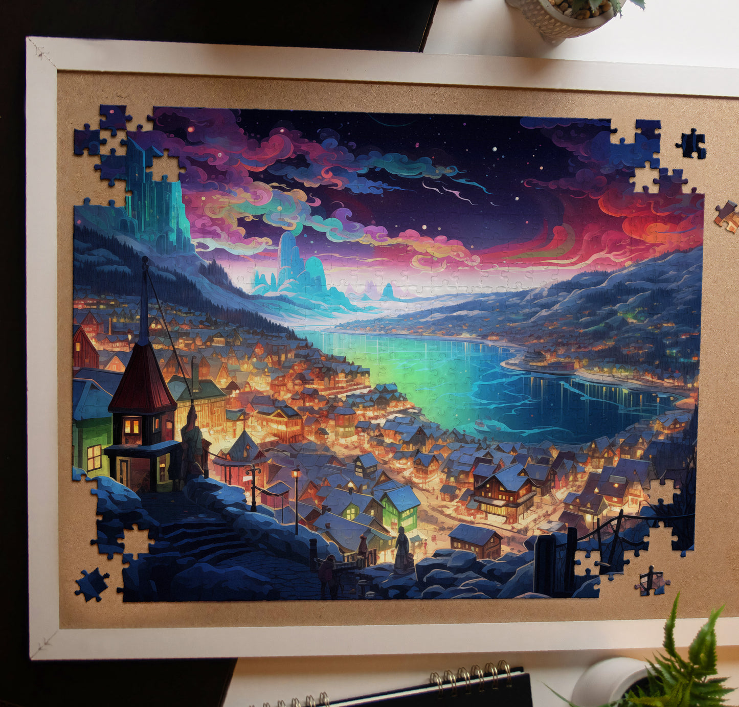 North Pole Village Jigsaw Puzzle