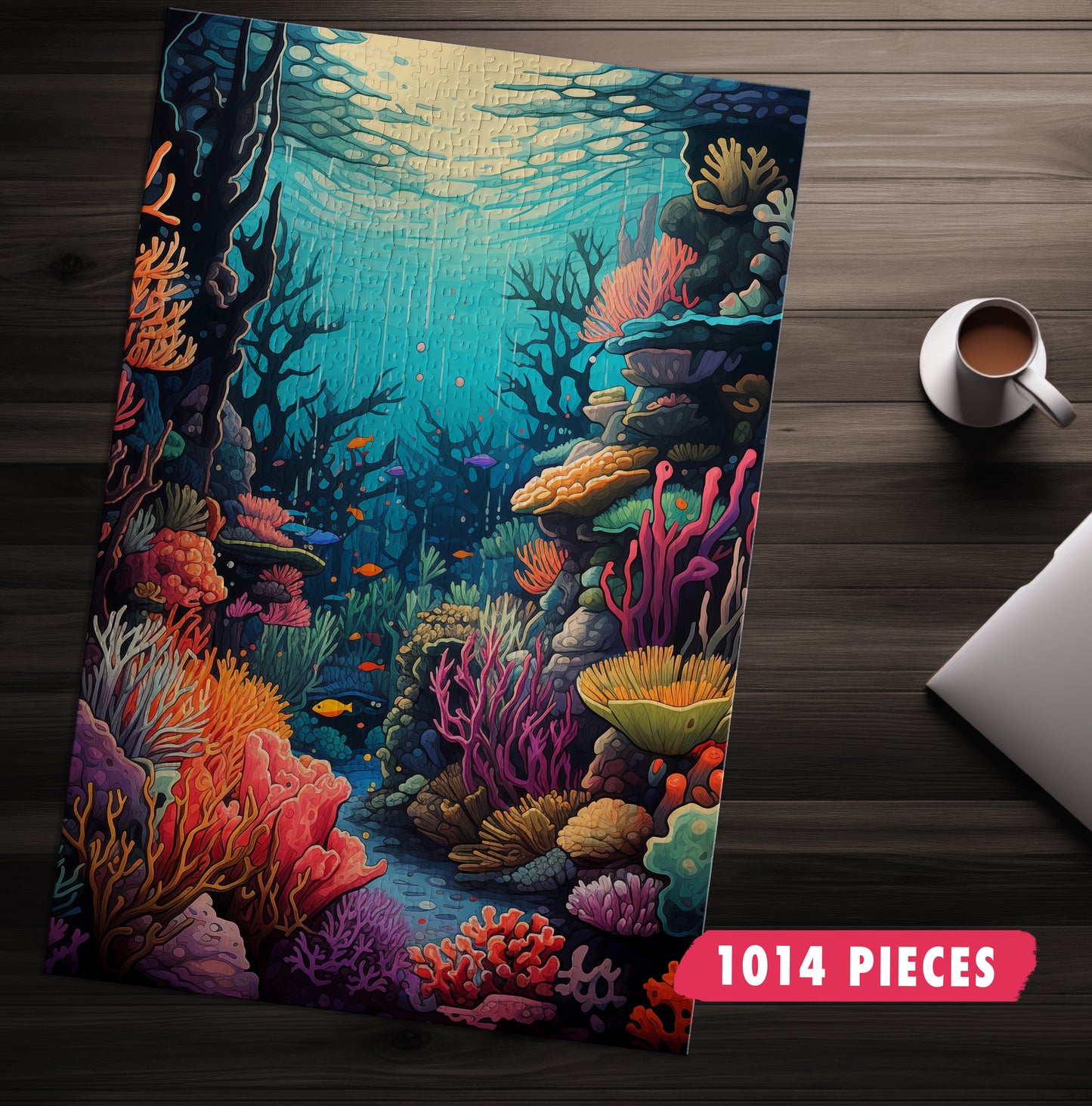 Vibrant Ocean Life Jigsaw Puzzle