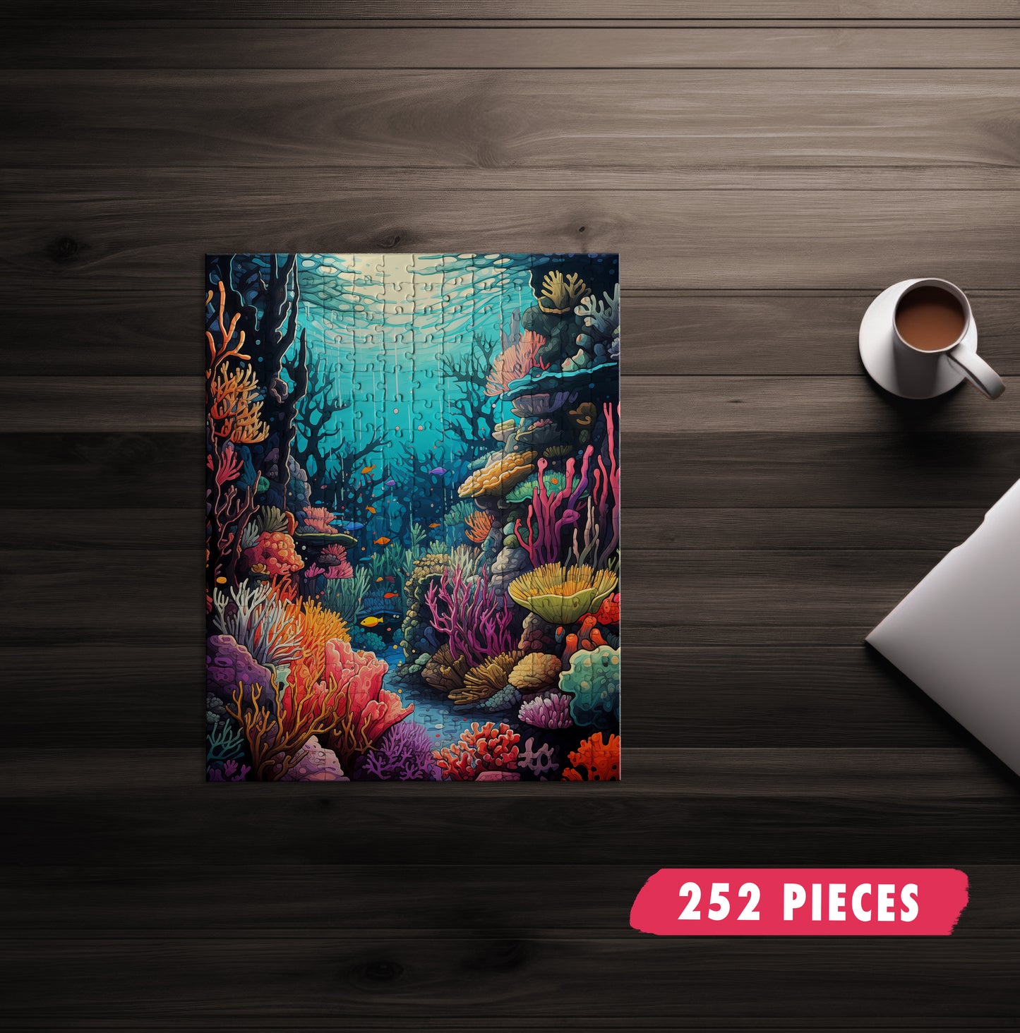 Vibrant Ocean Life Jigsaw Puzzle