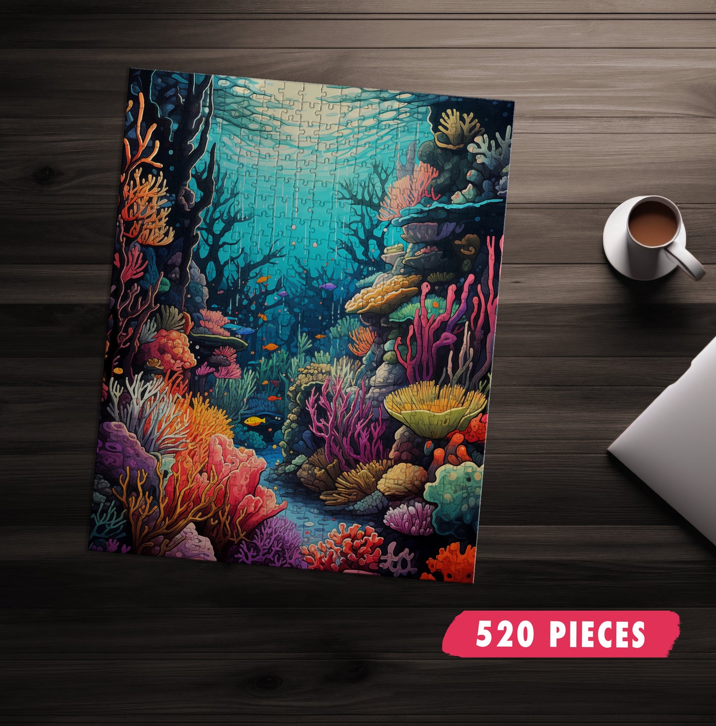 Vibrant Ocean Life Jigsaw Puzzle