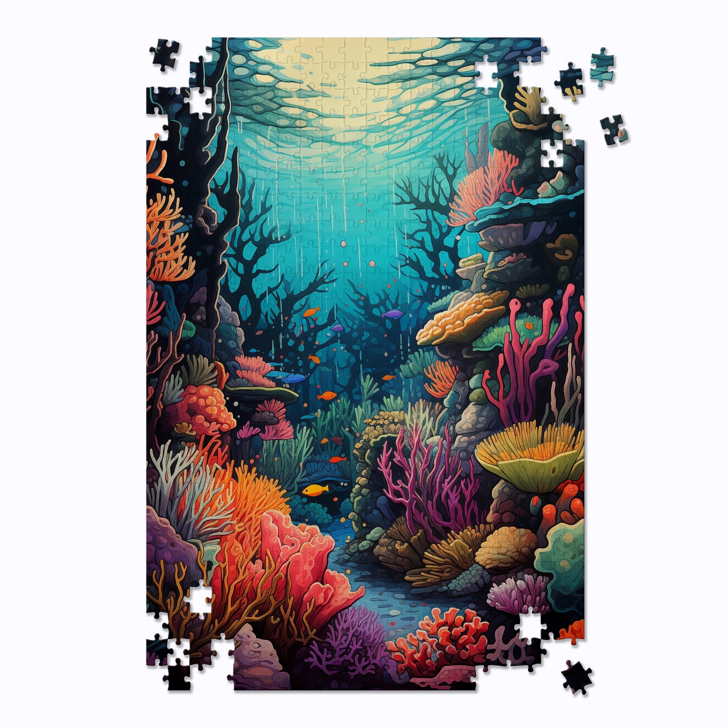 Vibrant Ocean Life Jigsaw Puzzle