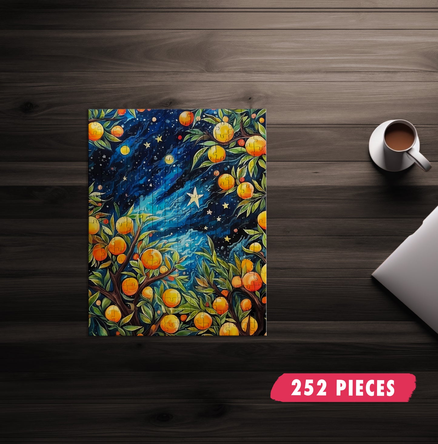 Orange Tree Jigsaw Puzzle