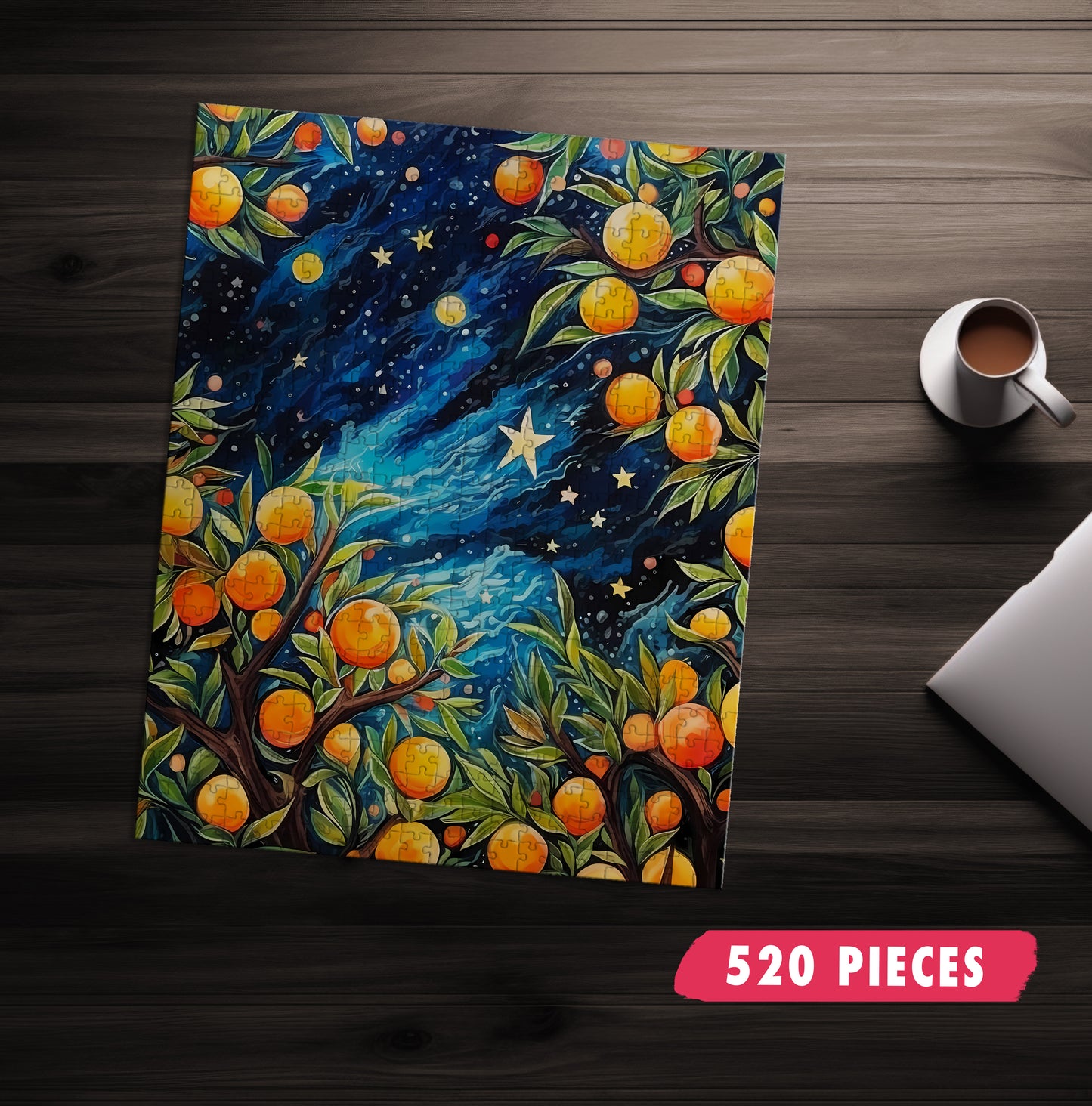 Orange Tree Jigsaw Puzzle
