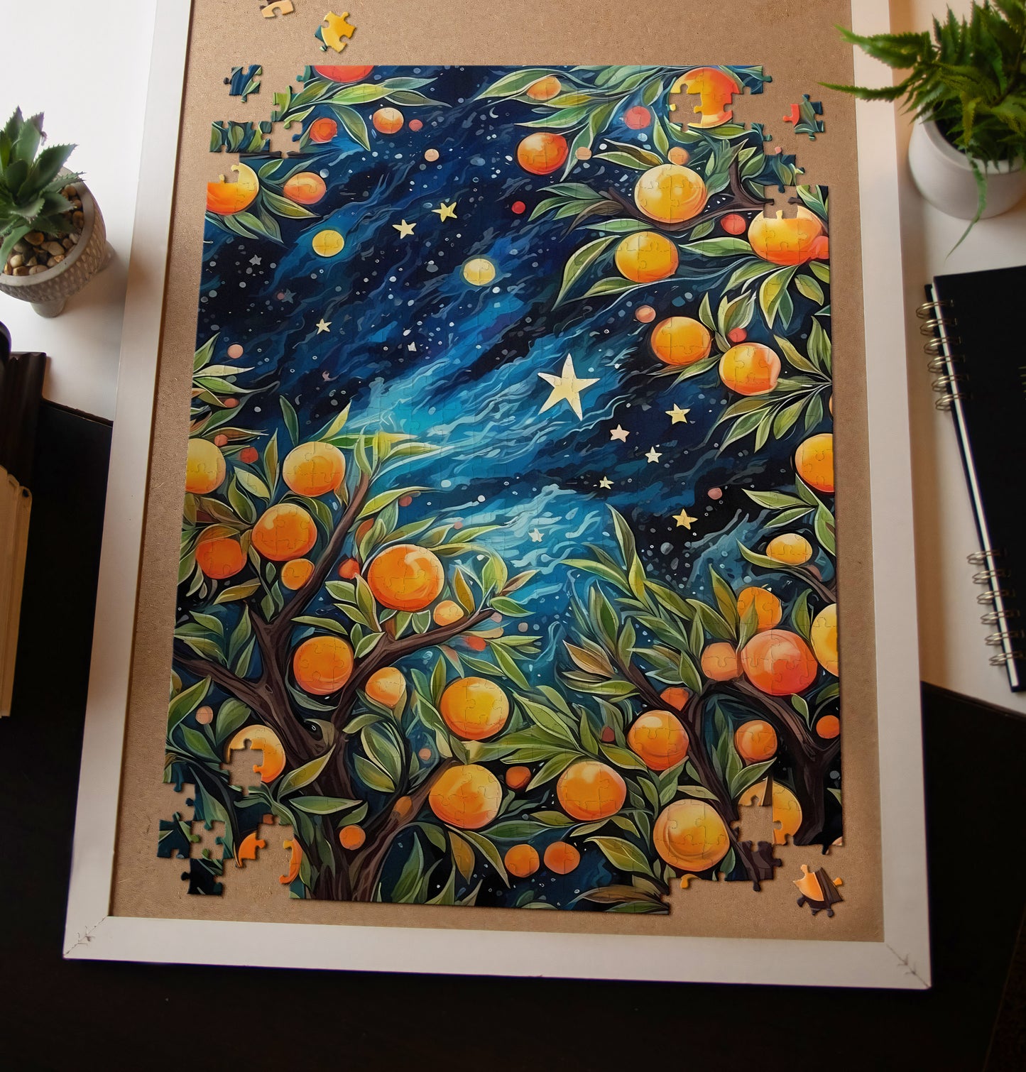 Orange Tree Jigsaw Puzzle