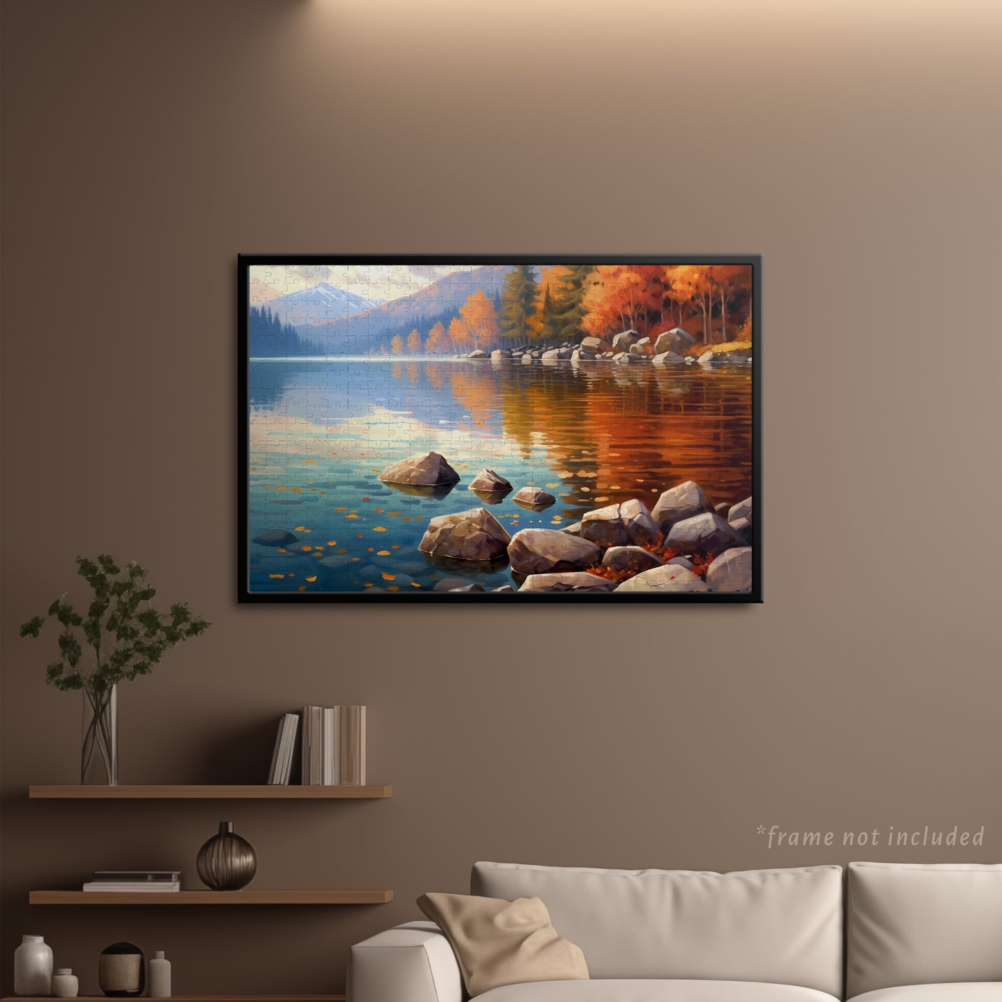 Peaceful Lake Jigsaw Puzzle