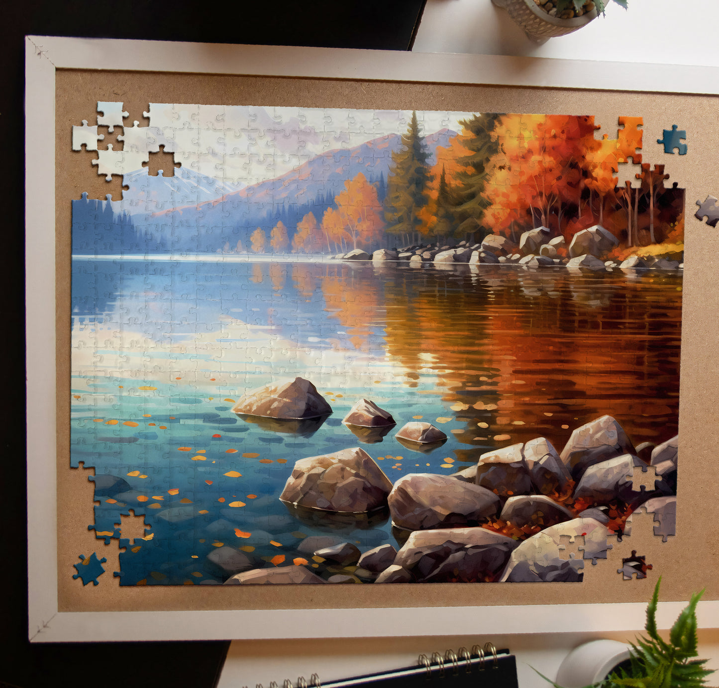 Peaceful Lake Jigsaw Puzzle