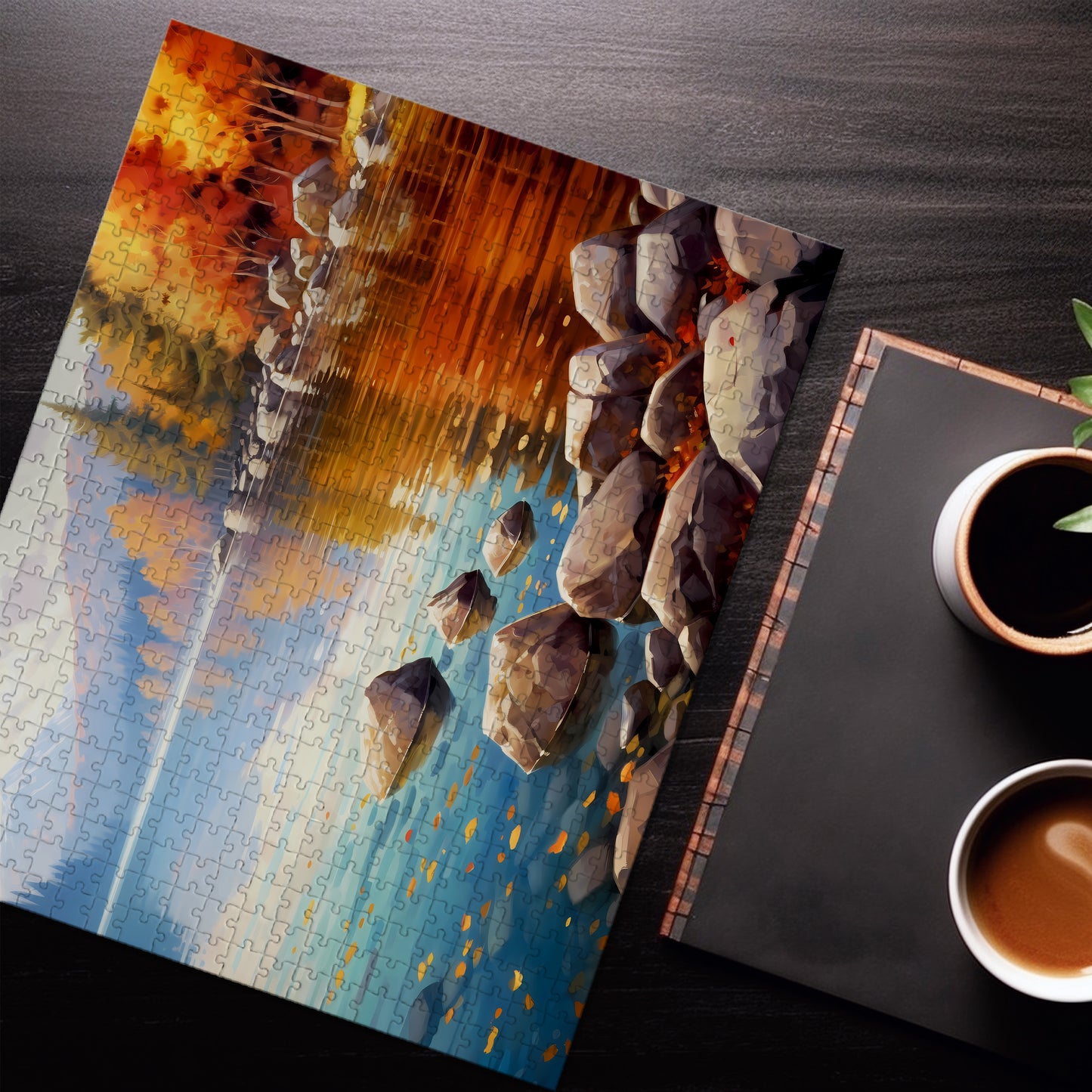 Peaceful Lake Jigsaw Puzzle