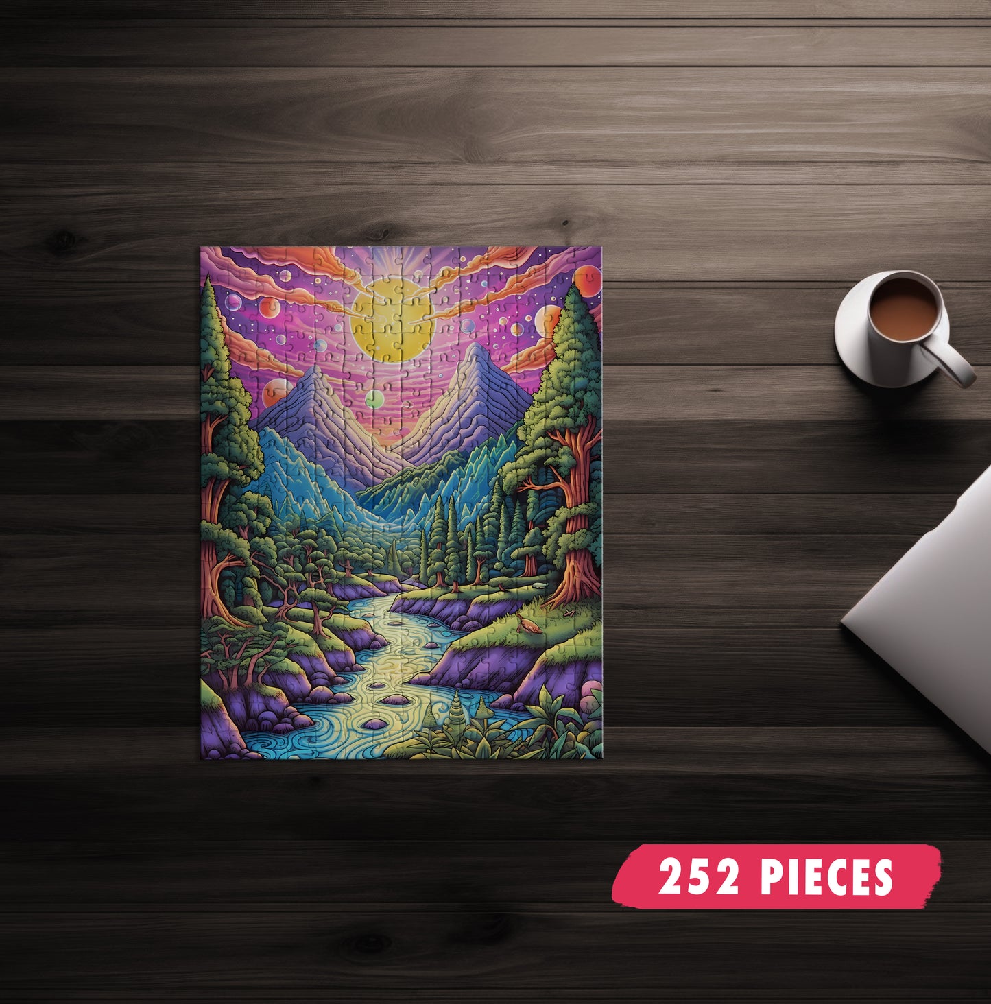 Cosmic Valley Jigsaw Puzzle