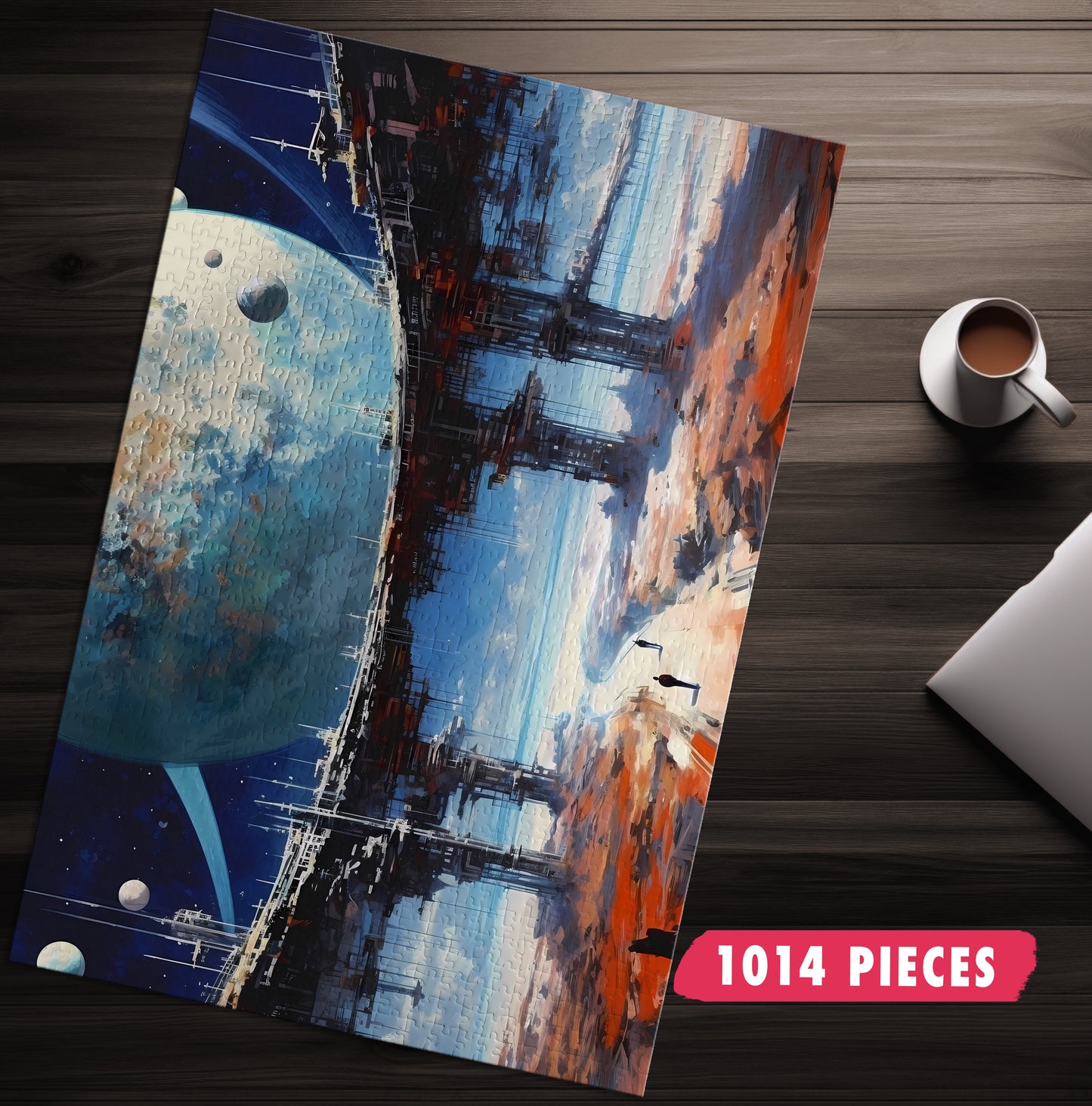 Planetary Base Jigsaw Puzzle