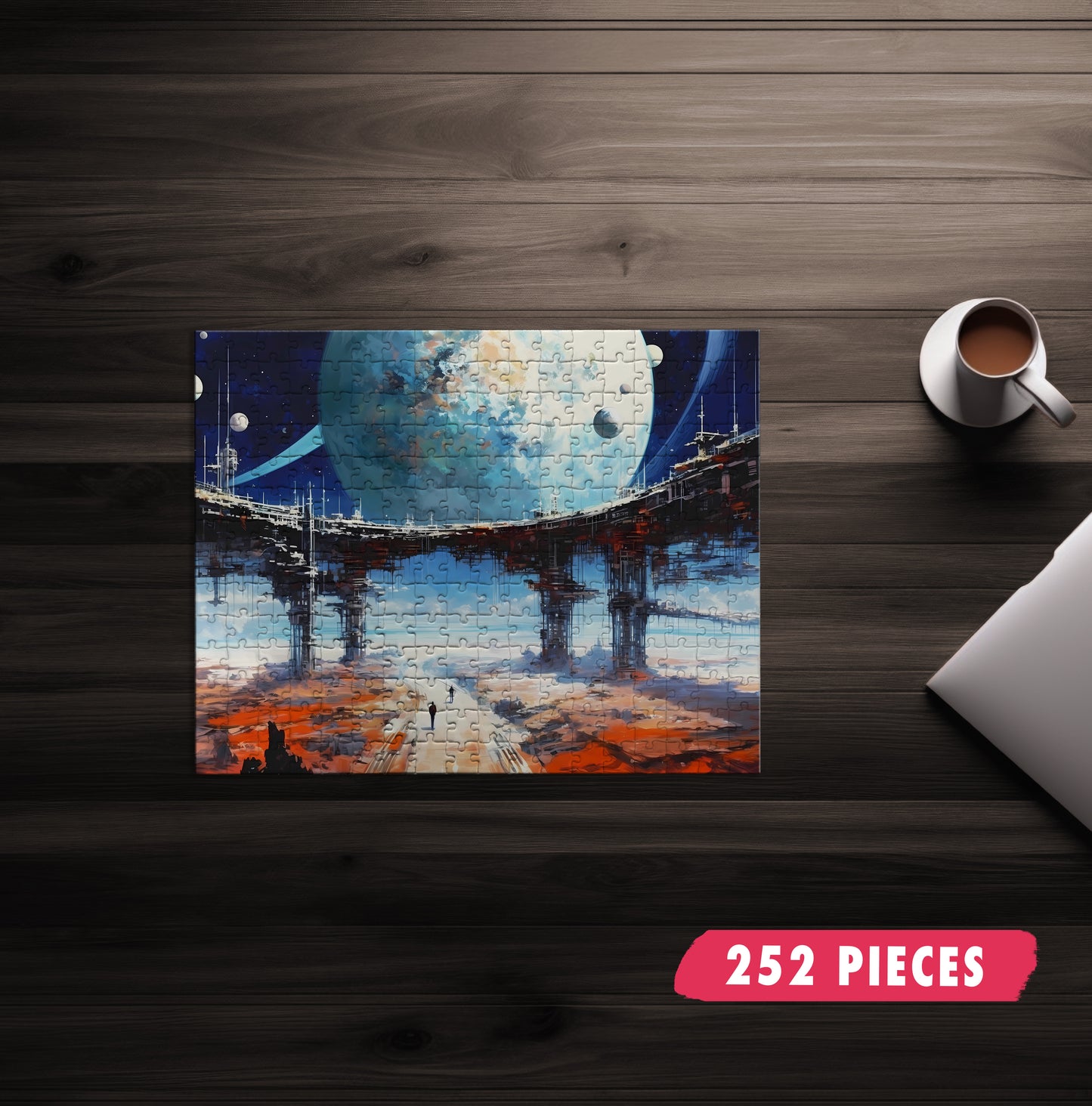 Planetary Base Jigsaw Puzzle