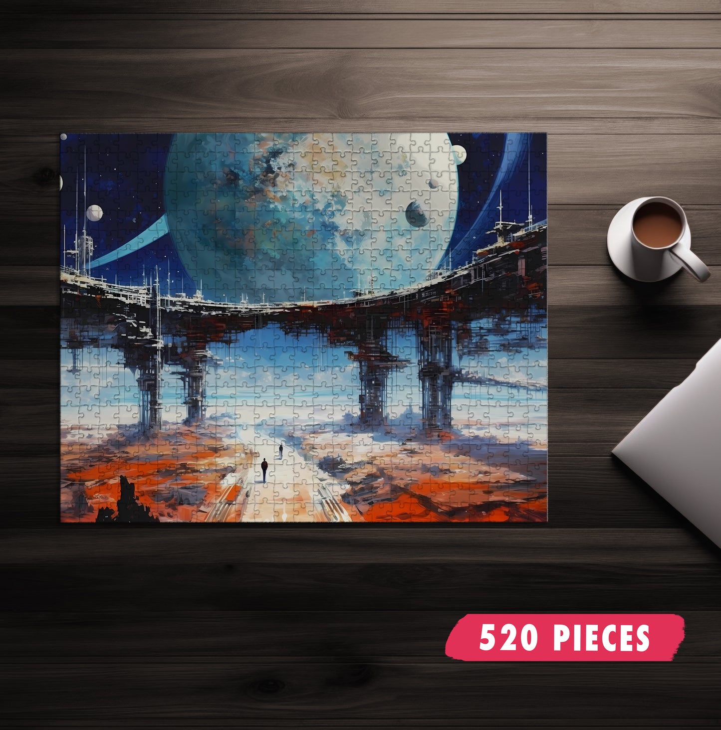 Planetary Base Jigsaw Puzzle