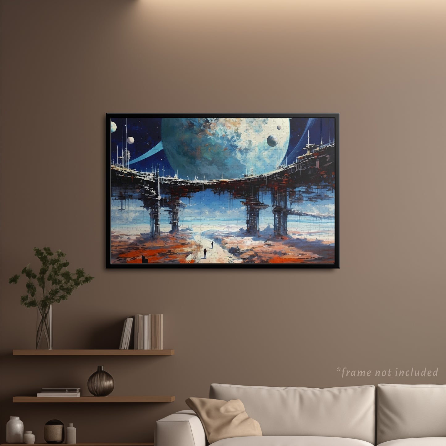 Planetary Base Jigsaw Puzzle