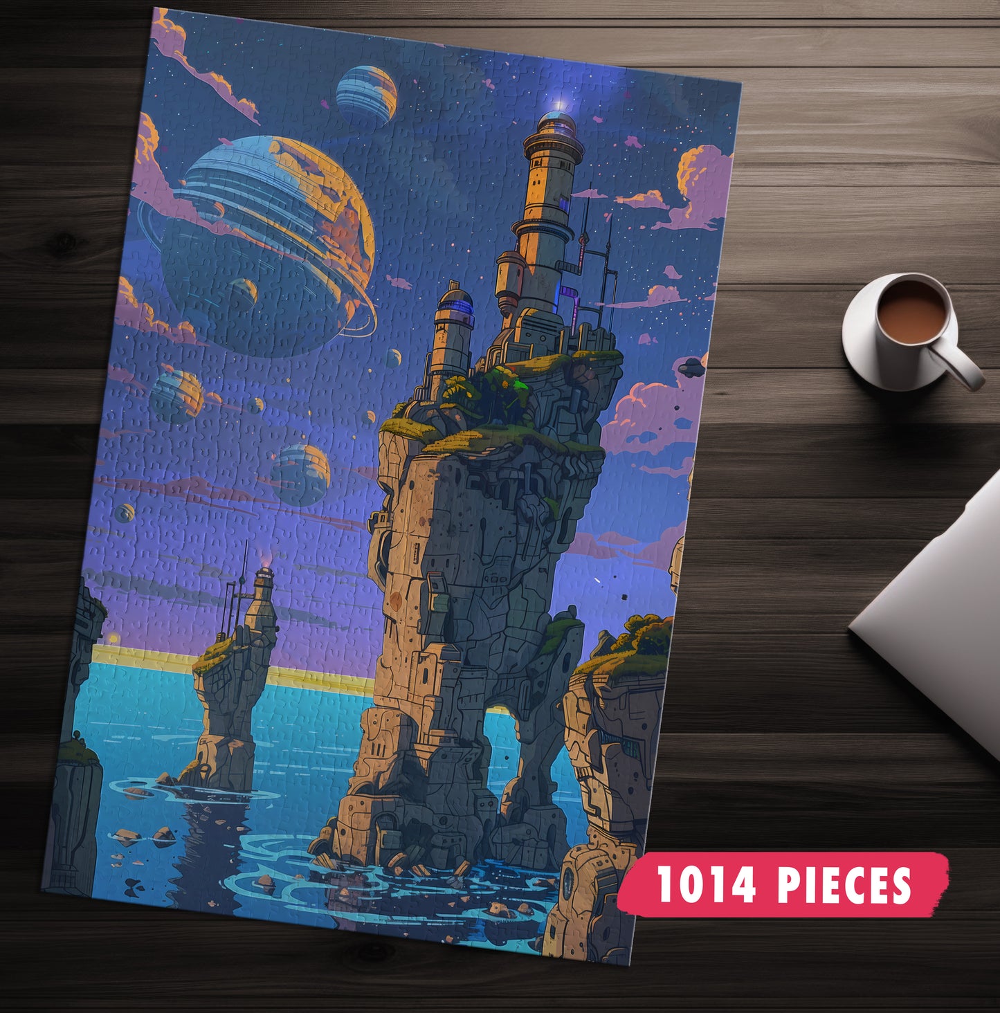 Planet Research Station Jigsaw Puzzle
