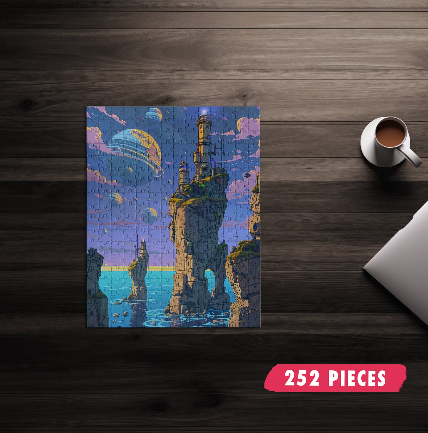 Planet Research Station Jigsaw Puzzle