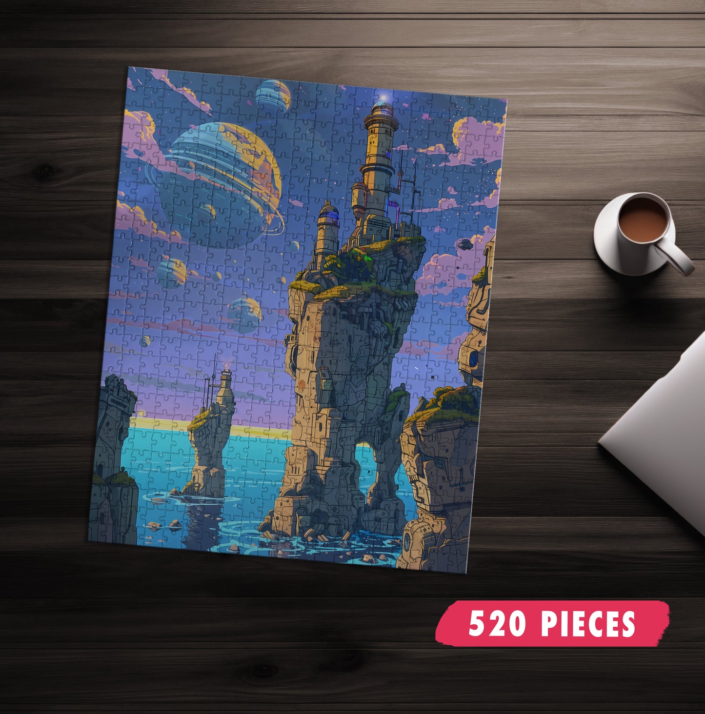 Planet Research Station Jigsaw Puzzle